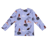 Long-sleeved shirt made of cotton (organic)